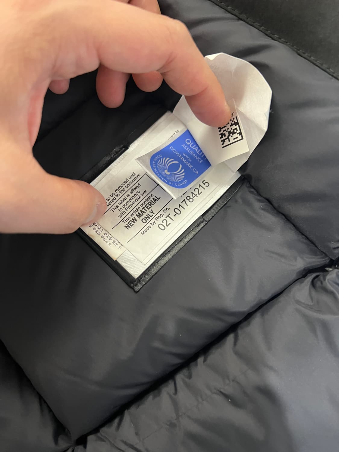 캐나다구스 빅토리아 패딩 블랙 XS 상품이미지3