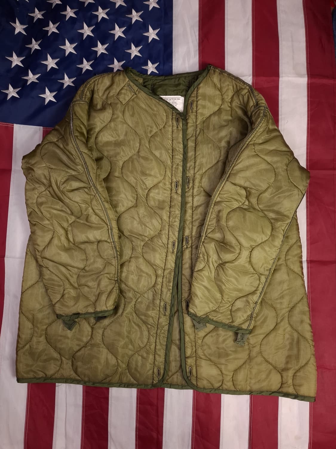 오리지날 미군 M-65 피쉬테일 개파카 미듐사이즈 상품이미지3