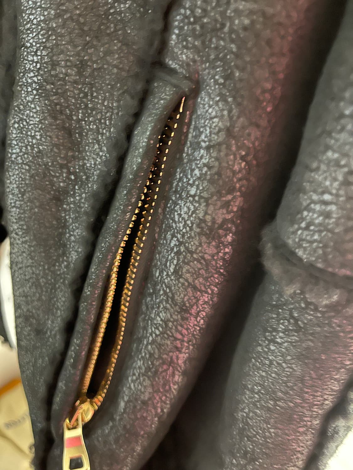 발망 Balmain 시어링 라이닝 무스탕 재킷 52 상품이미지6