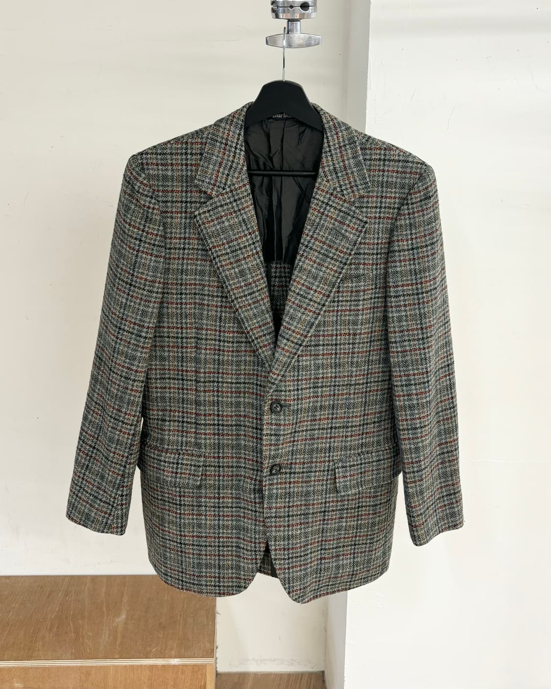 버버리스 건클럽 체크 울 블레이저 자켓 상품이미지1