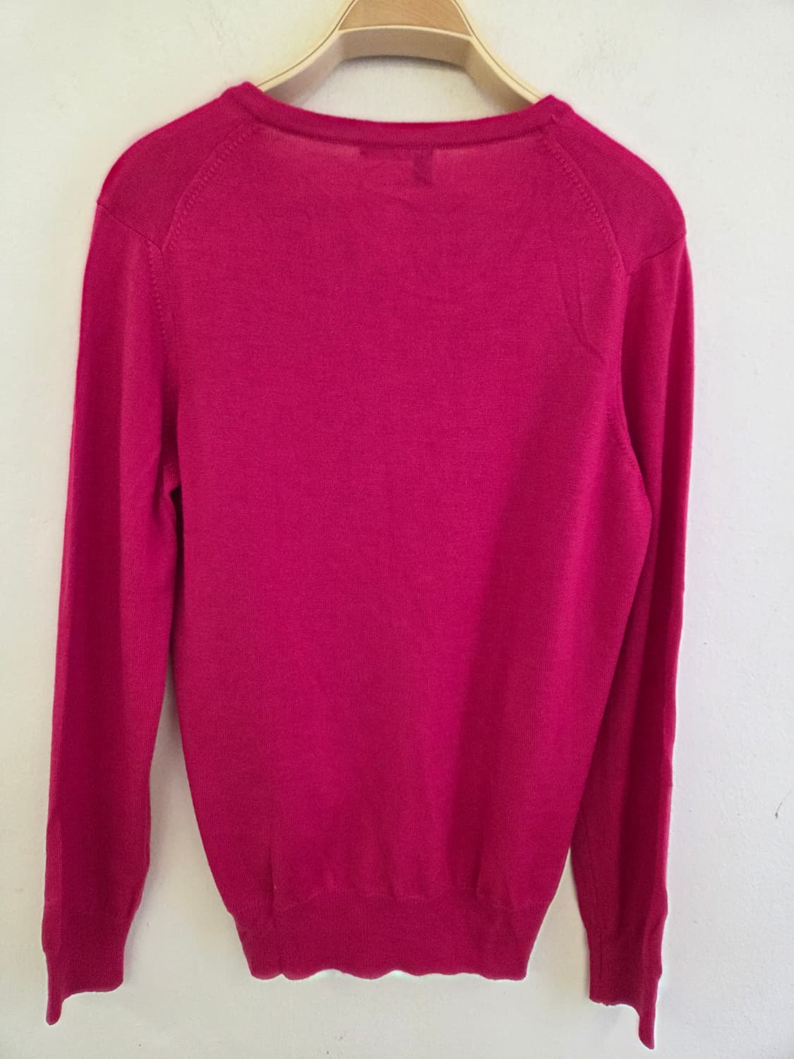 제이린더버그 핑크 V넥 니트 M 상품이미지6