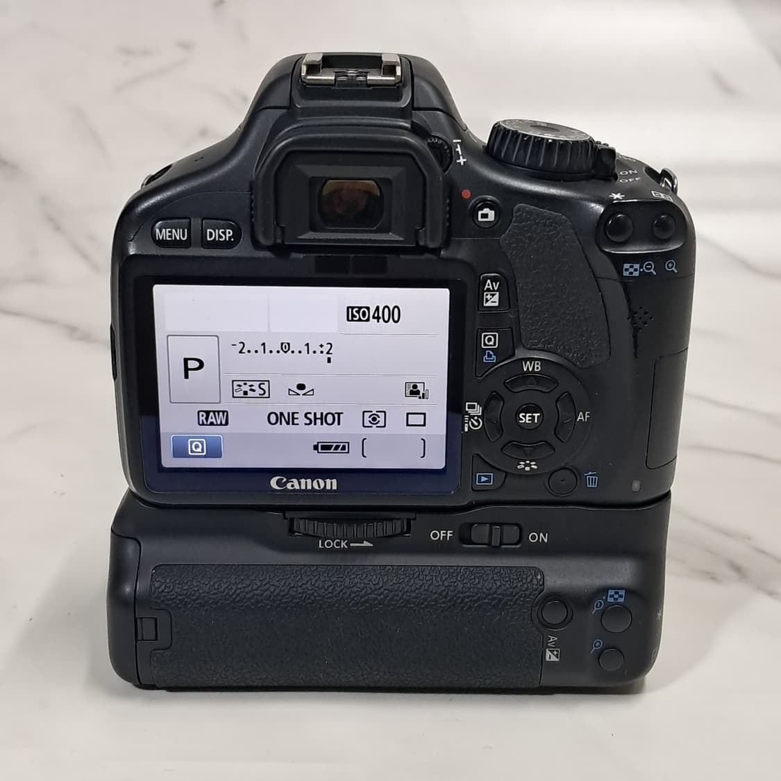캐논 550D /18-55mm IS 2 렌즈 /세로그립 /가방 상품이미지8