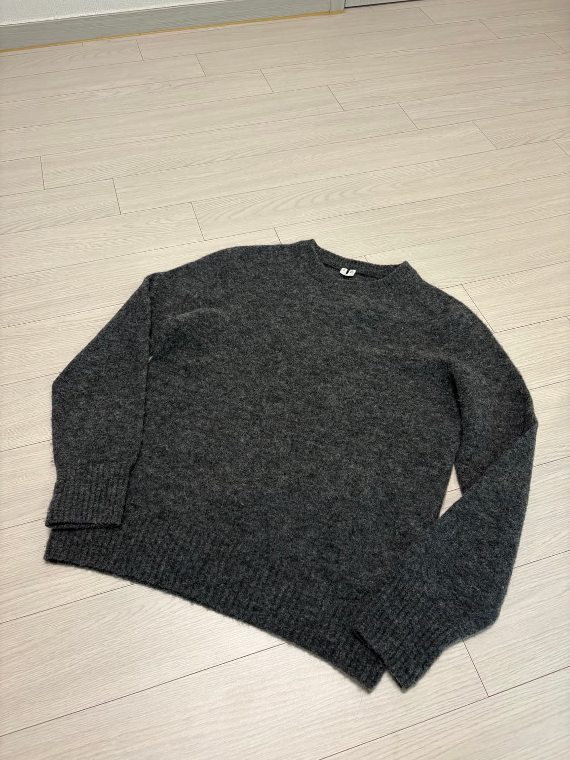 아르켓 챠콜 알파카 니트 스웨터 XS(95) 상품이미지1