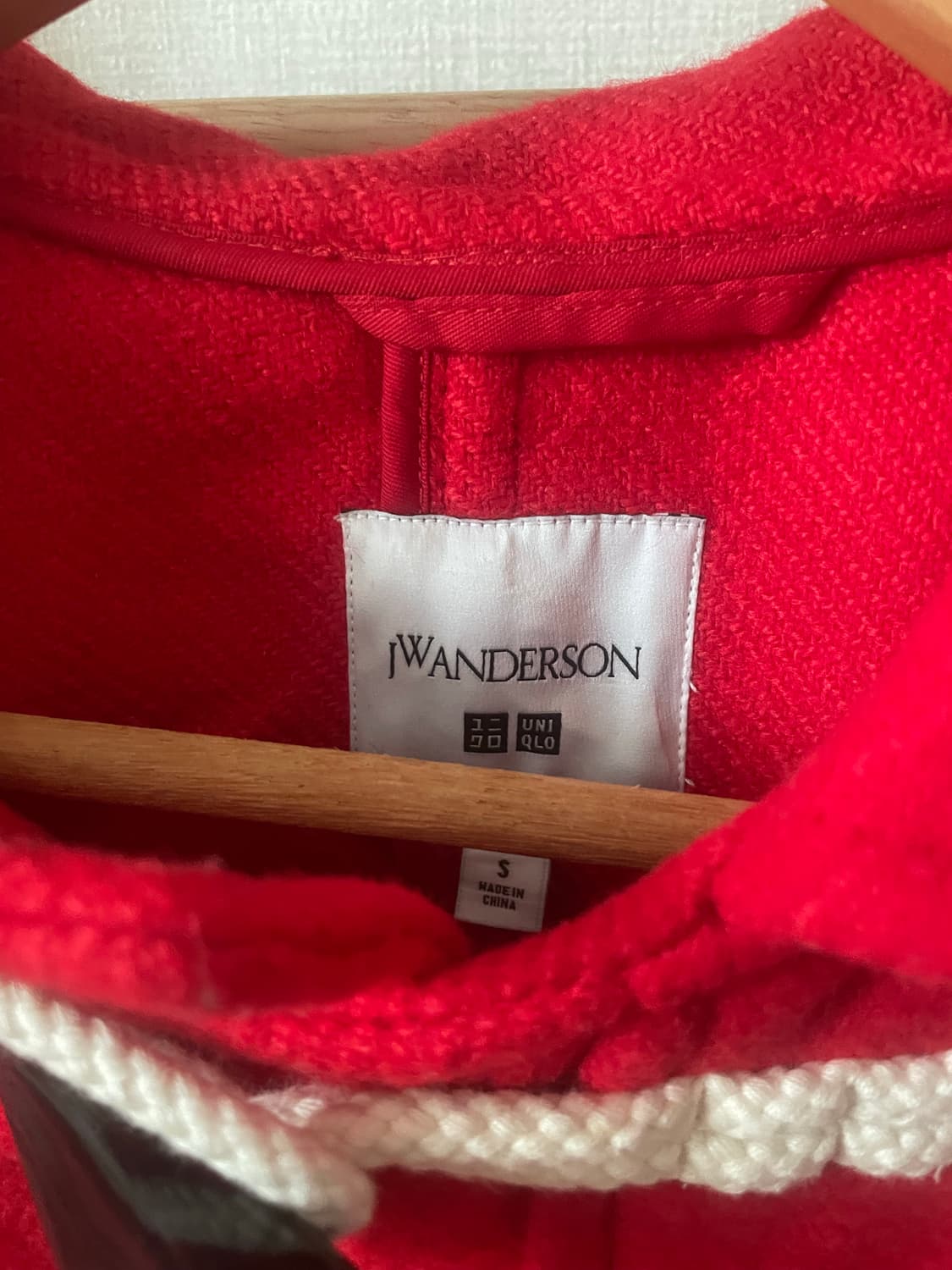 모리걸 빈티지 레드 떡볶이 롱코트 ♥️ 상품이미지2