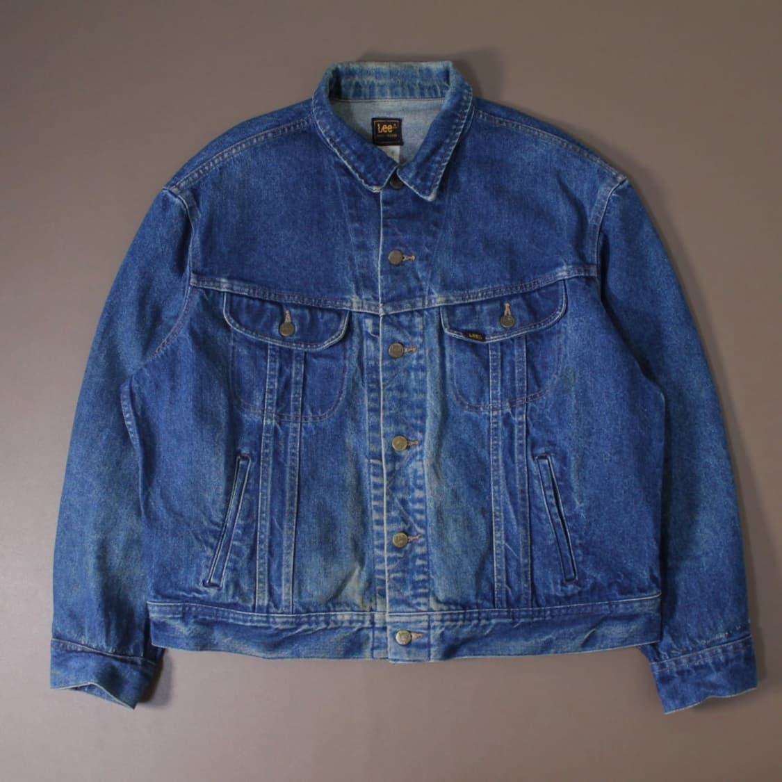 80s LEE 리 USA 생산 데님 트러커 자켓 상품이미지1
