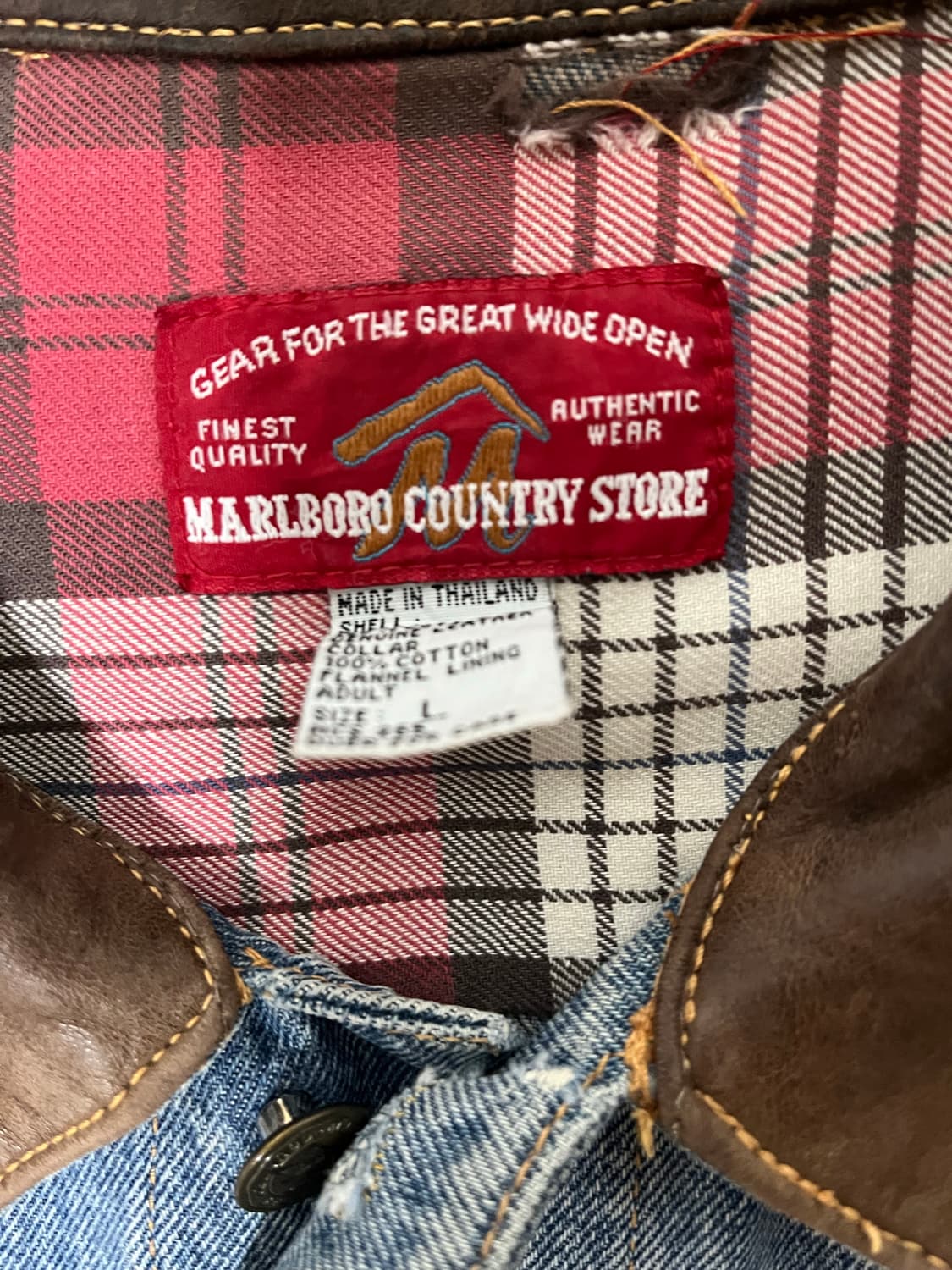 말보로 데님자켓 판매 105 상품이미지2