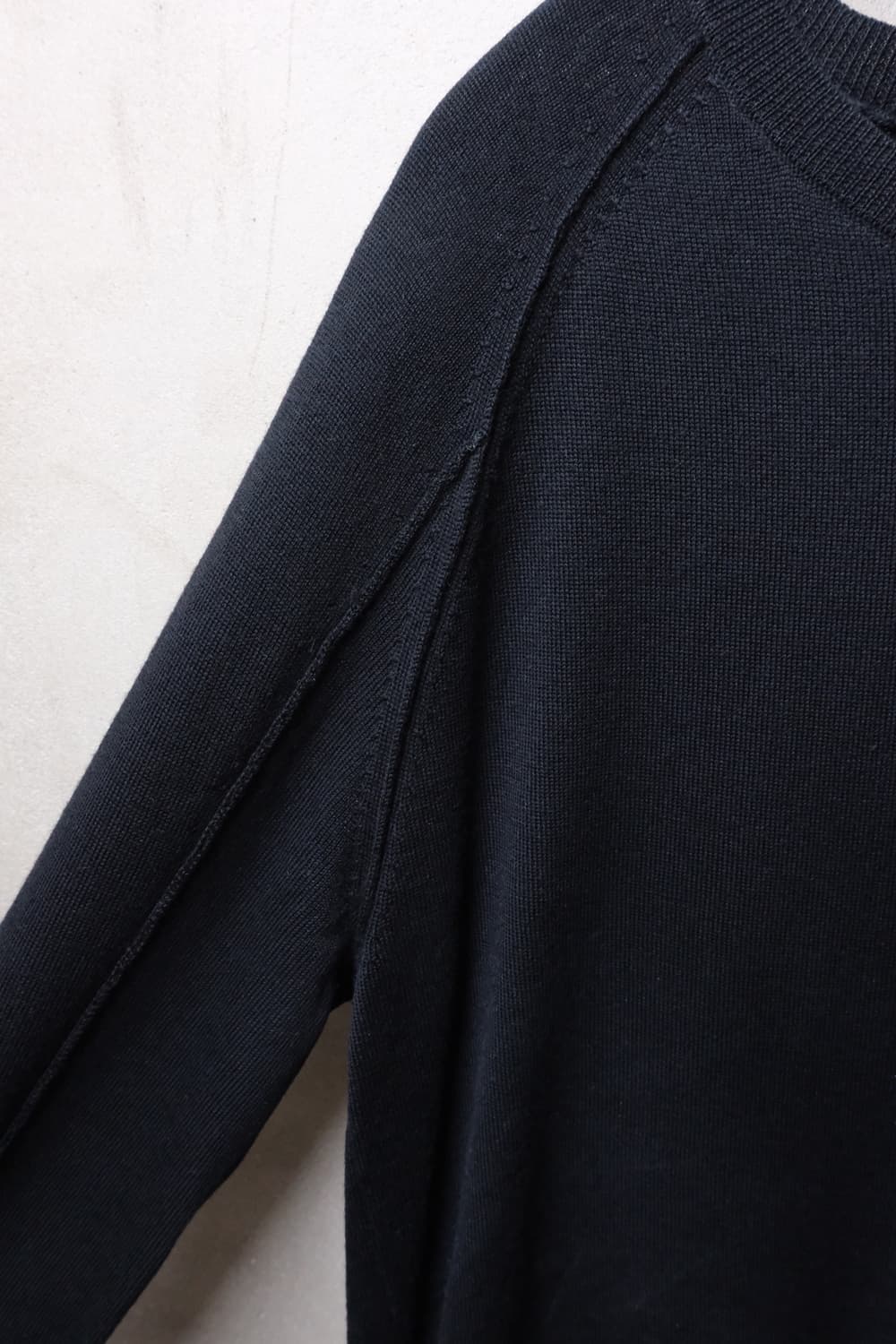 Helmut lang 리버스 심 니트 s 상품이미지7