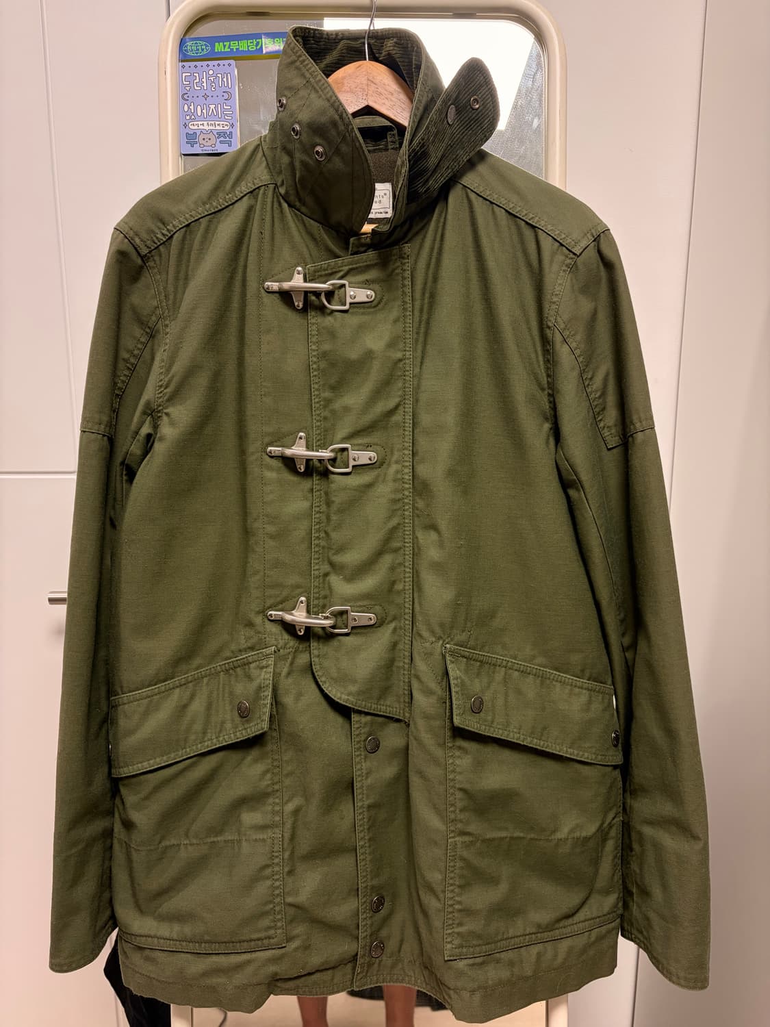 엔지니어드 가먼츠 파이어맨 자켓 카키 M 상품이미지1