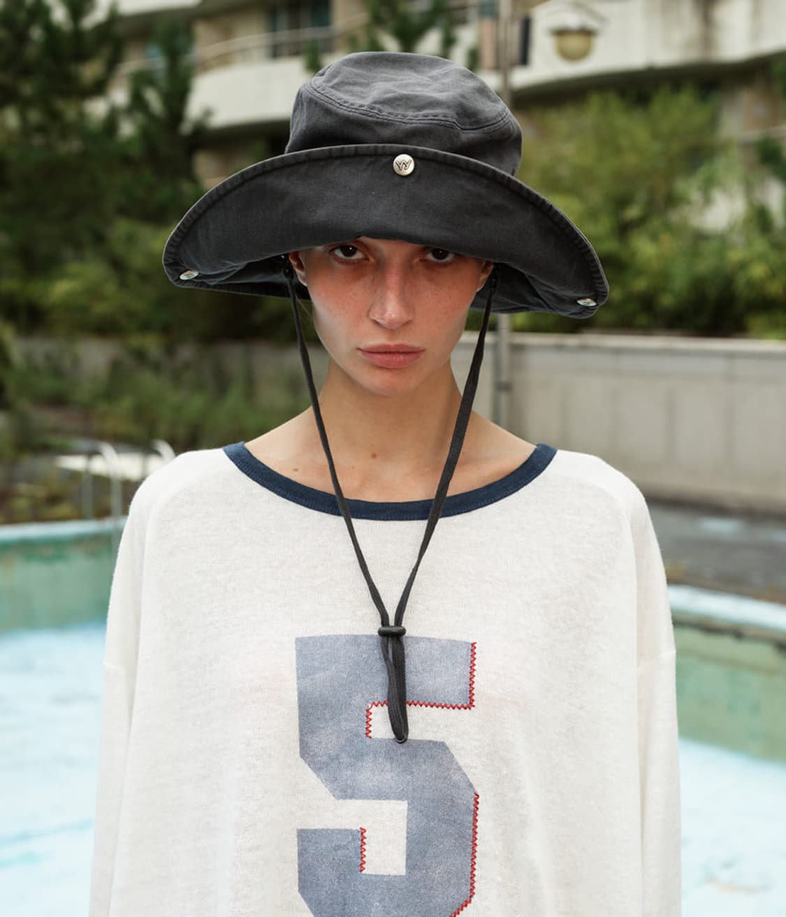 오픈와이와이 foldable wide brim hat 상품이미지2