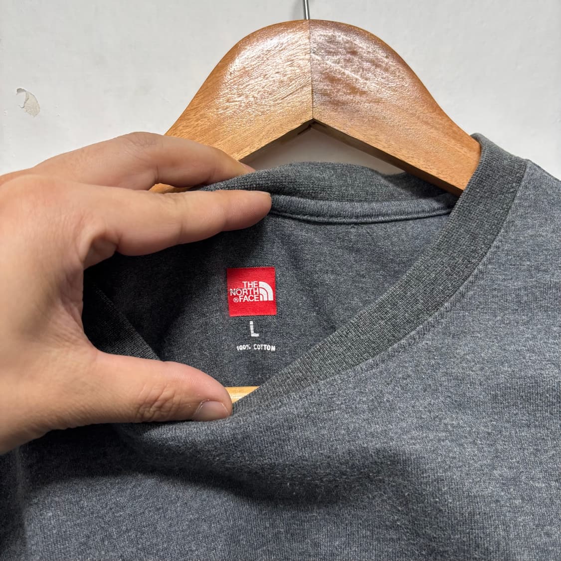 노스페이스 차콜 긴팔티 상품이미지4