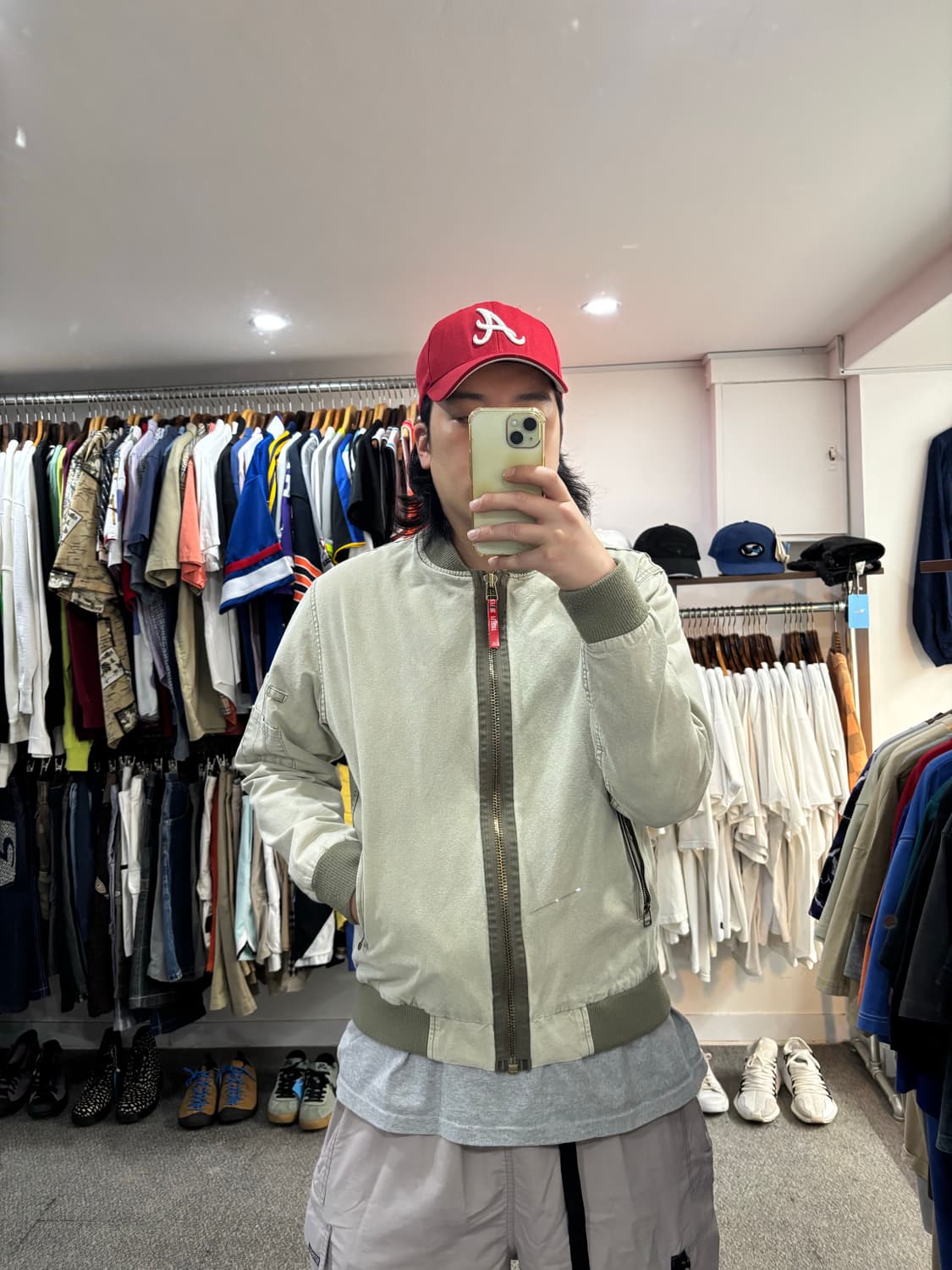 아메코 캔버스 항공자켓 상품이미지8