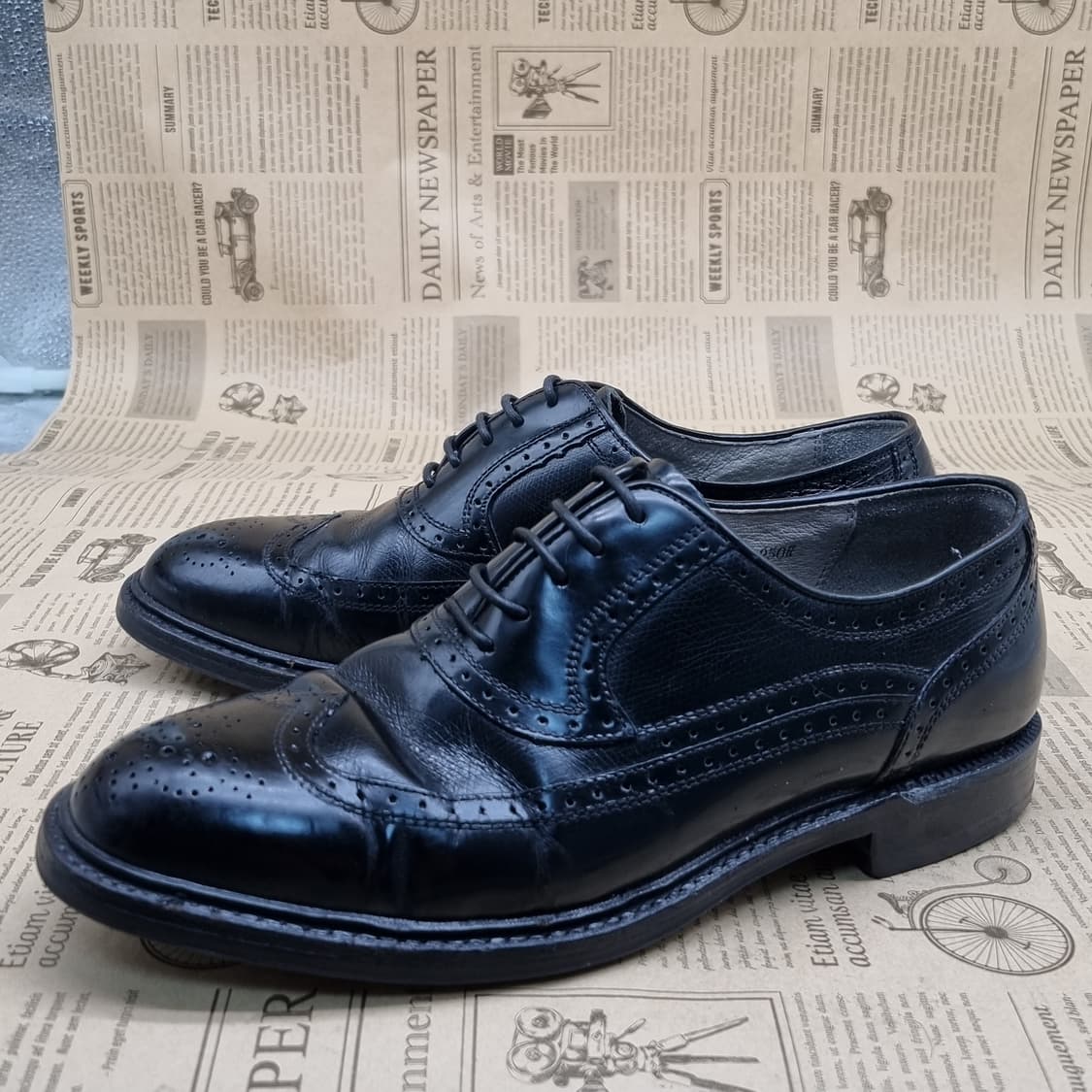 금강리갈 남성 윙팁구두 250 상품이미지1