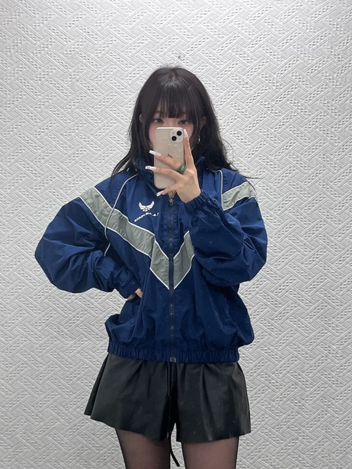 미공군 IPFU 에어포스 레트로 바람막이 자켓 L C10930 상품이미지1