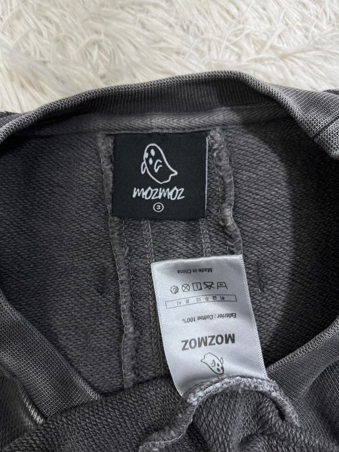 모즈모즈 맨투맨/#2901 상품이미지4