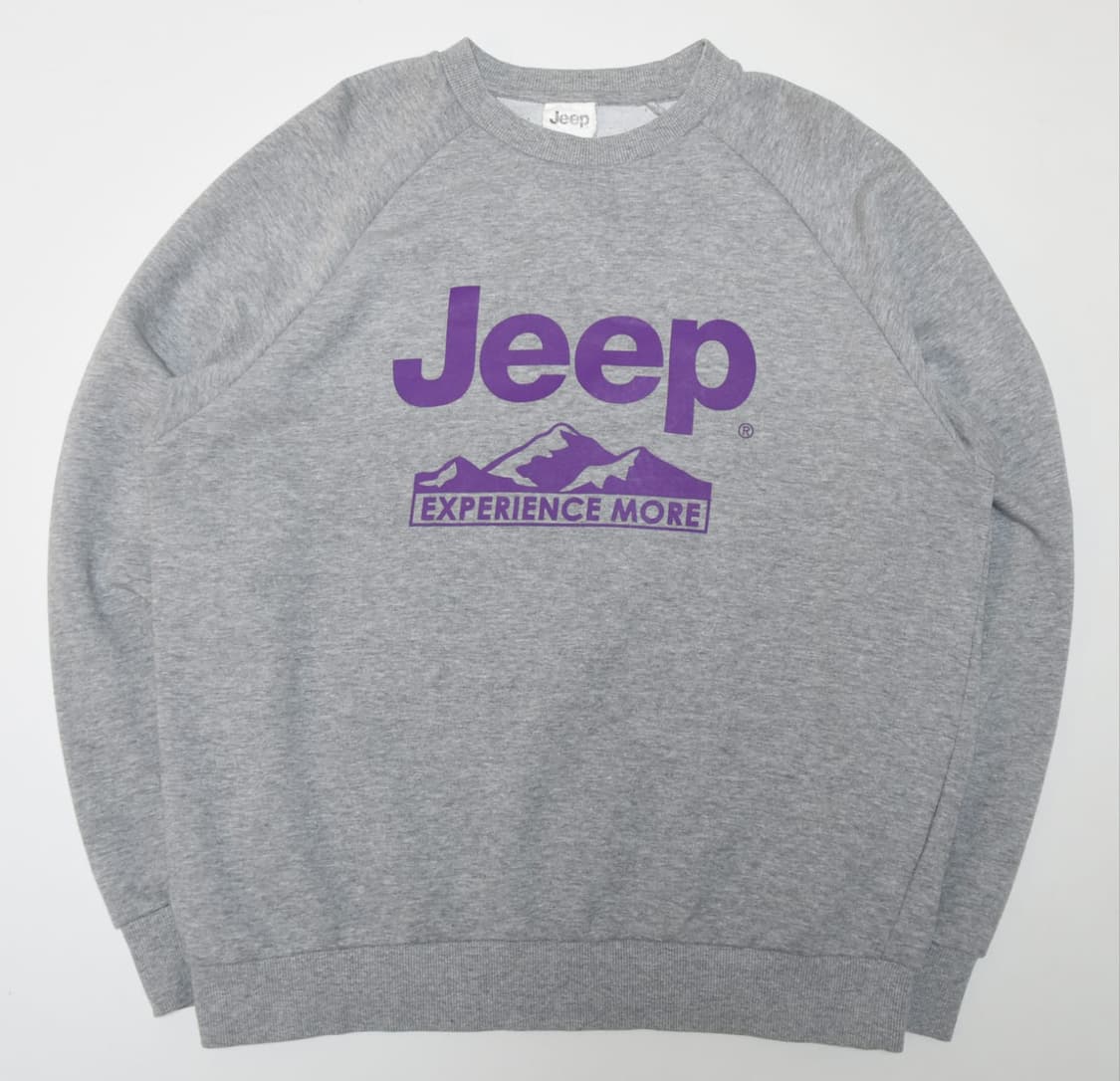 Jeep EXPERIENCE MORE 맨투맨 티셔츠 XL 상품이미지2