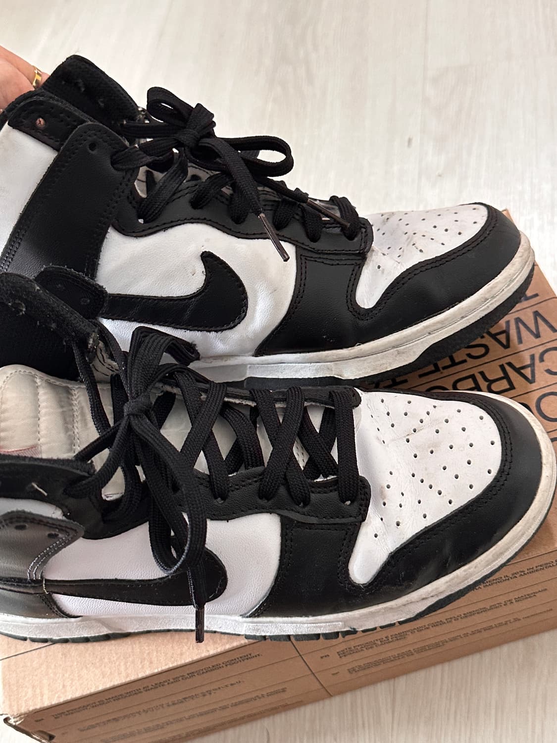 나이키 덩크 하이 범고래 245 상품이미지3