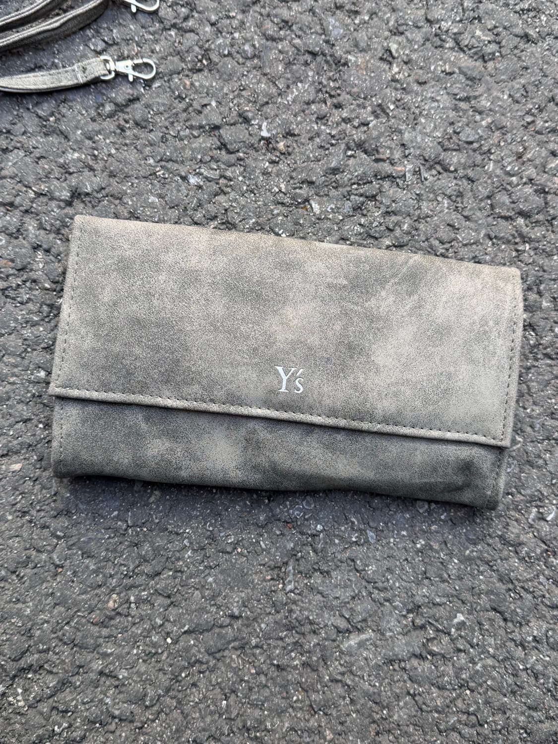 Y's by 요지 야마모토 스웨이드 크로스백 상품이미지2