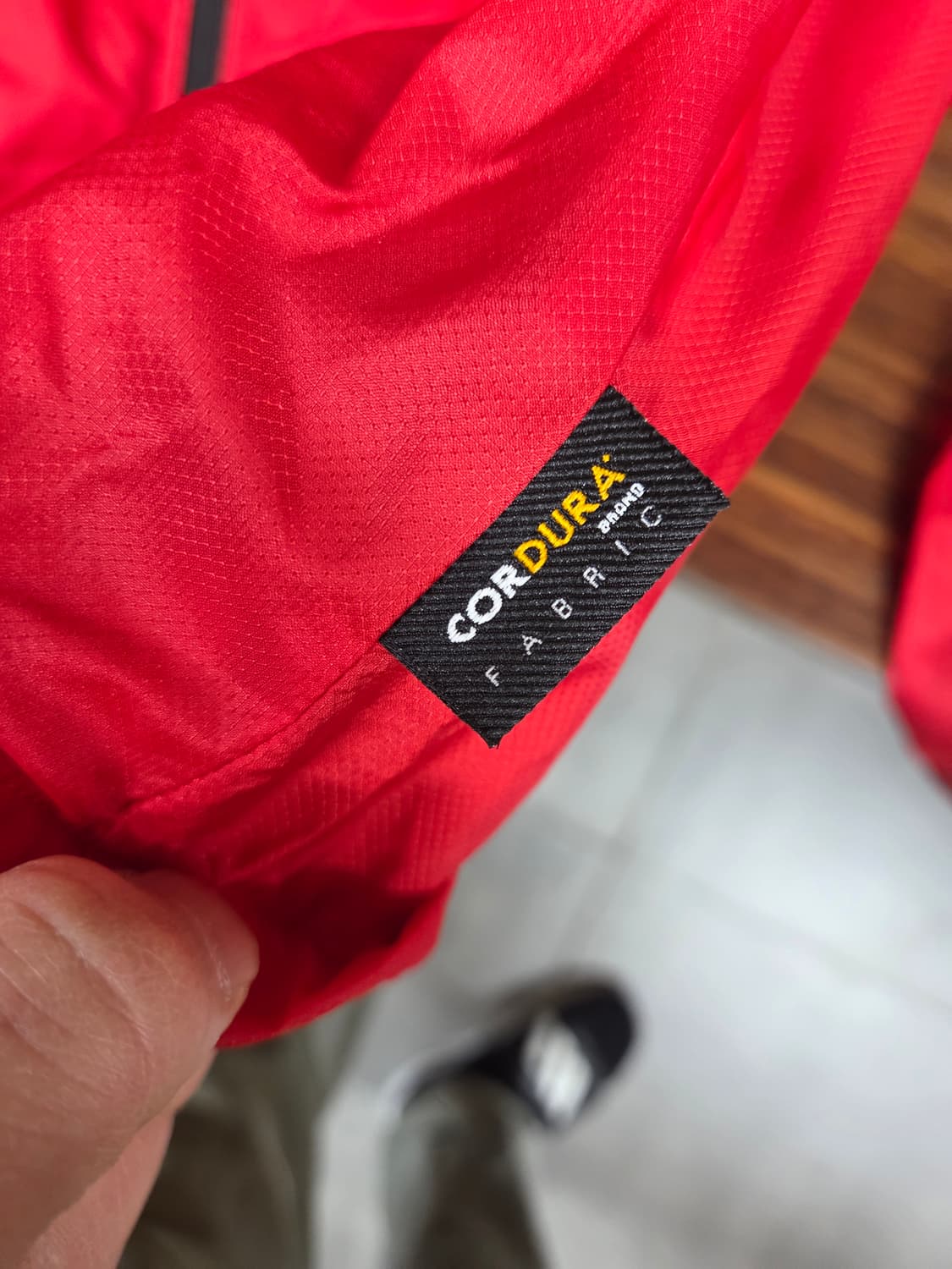 아디다스 코듀라 빅트레포일 레오파드 초경량 바람막이 자켓 95 상품이미지7