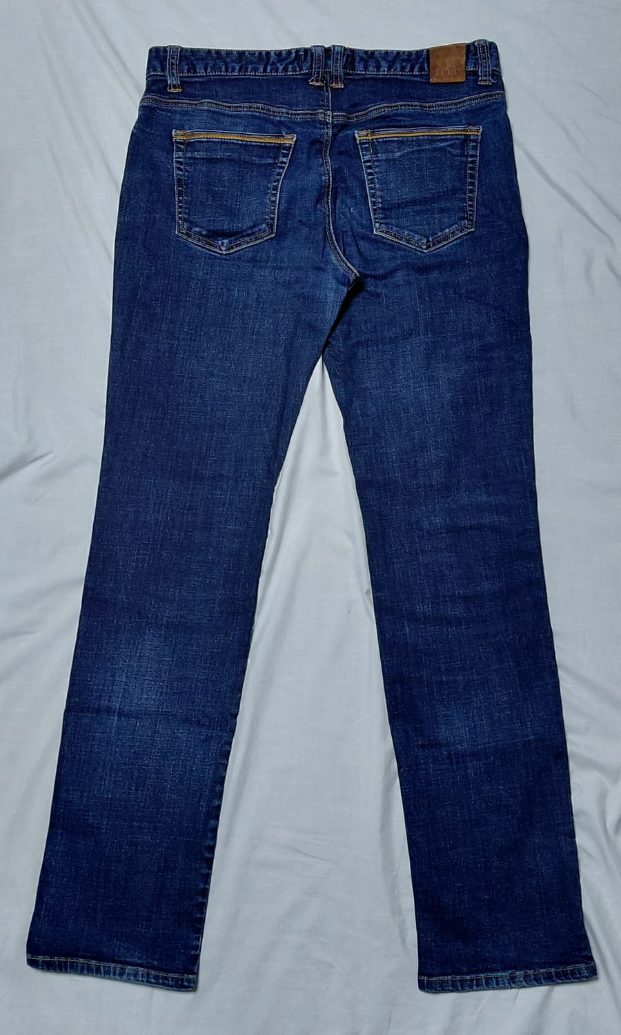 [FUBU/33] 푸부 다크 인디고 슬림 스트레이트 데님 (스판 함유) 상품이미지6