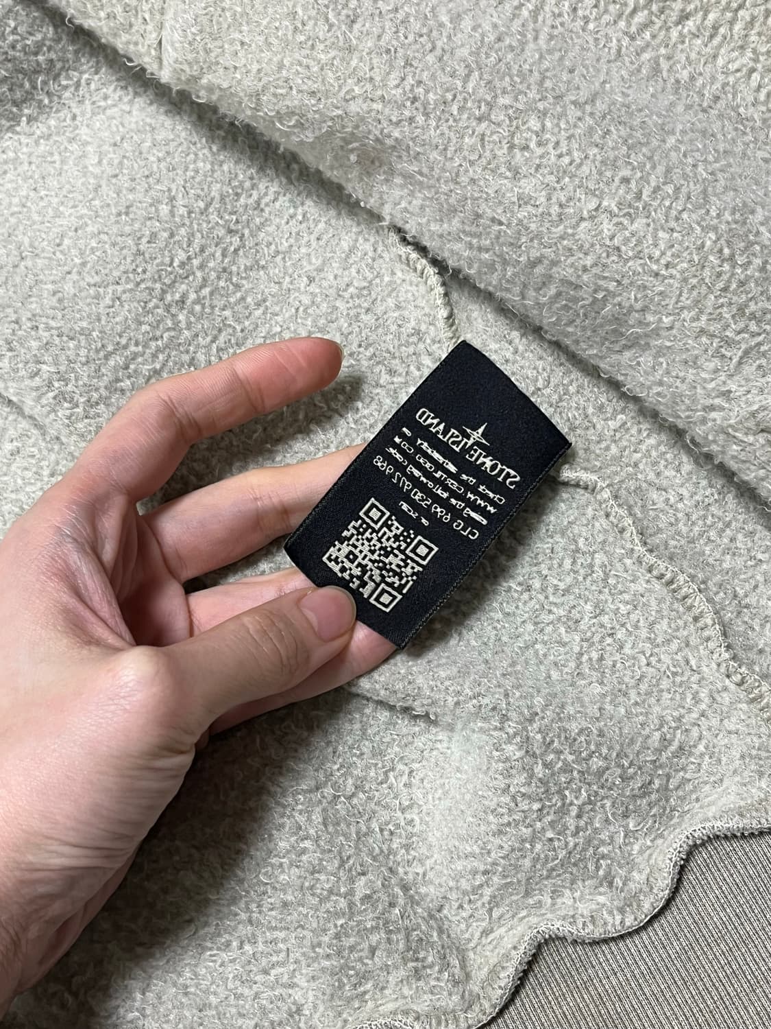 스톤아일랜드 그레이 후드집업 XL 상품이미지5