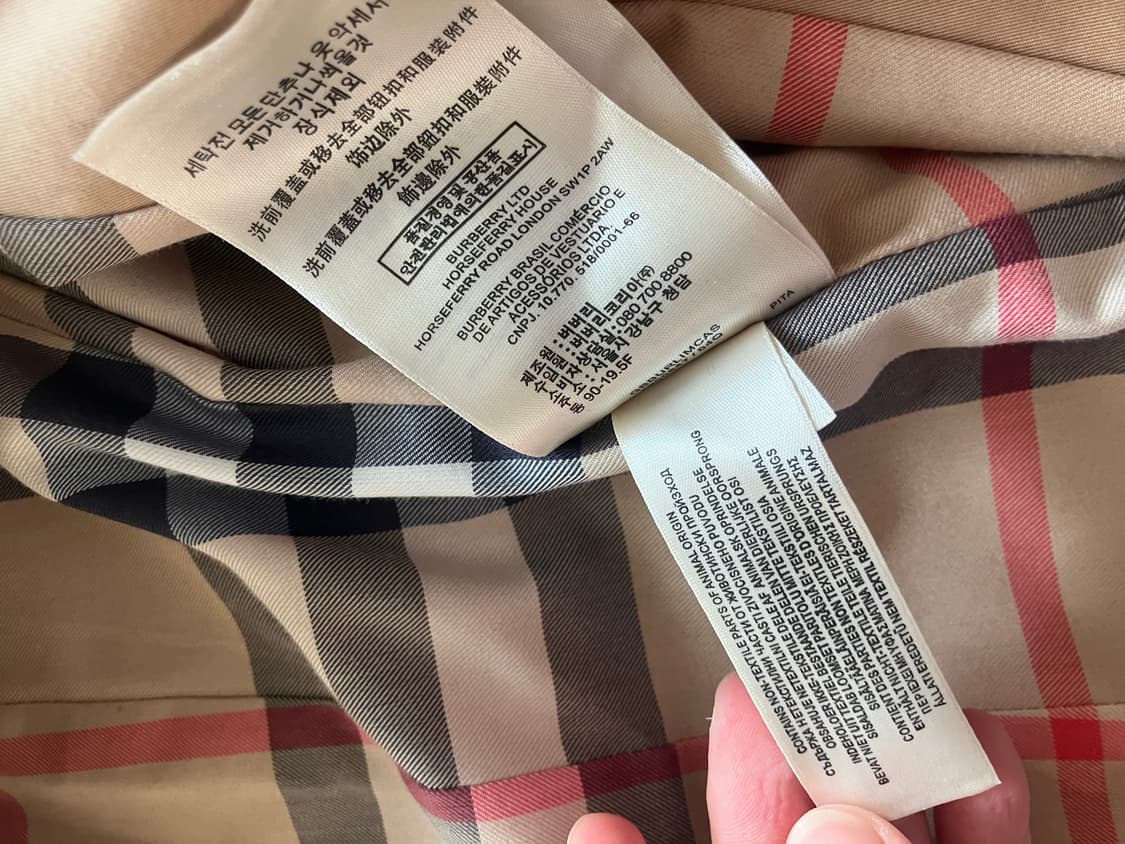 (36) 버버리 샌드링엄 트렌치코트 상품이미지8