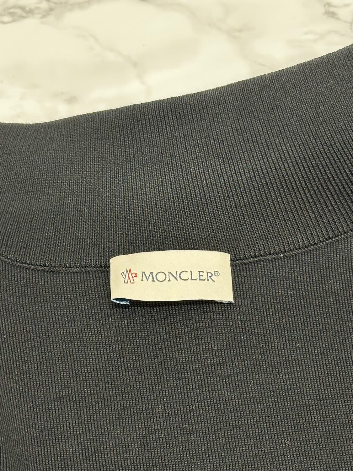 (XL) 몽클레어 트리콧 니트패딩 블랙와펜  상품이미지7