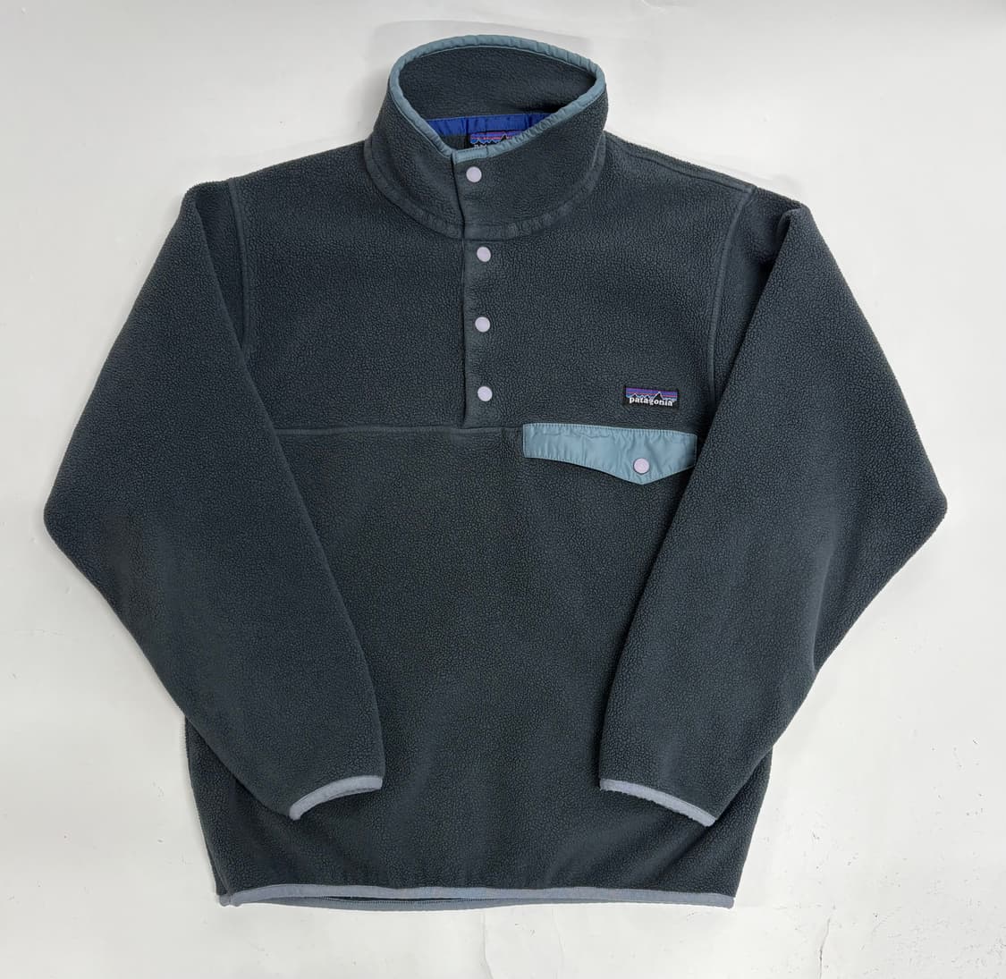 헤비모델)빈티지 파타고니아 신칠라스냅티 챠콜 멘즈XS 상품이미지1