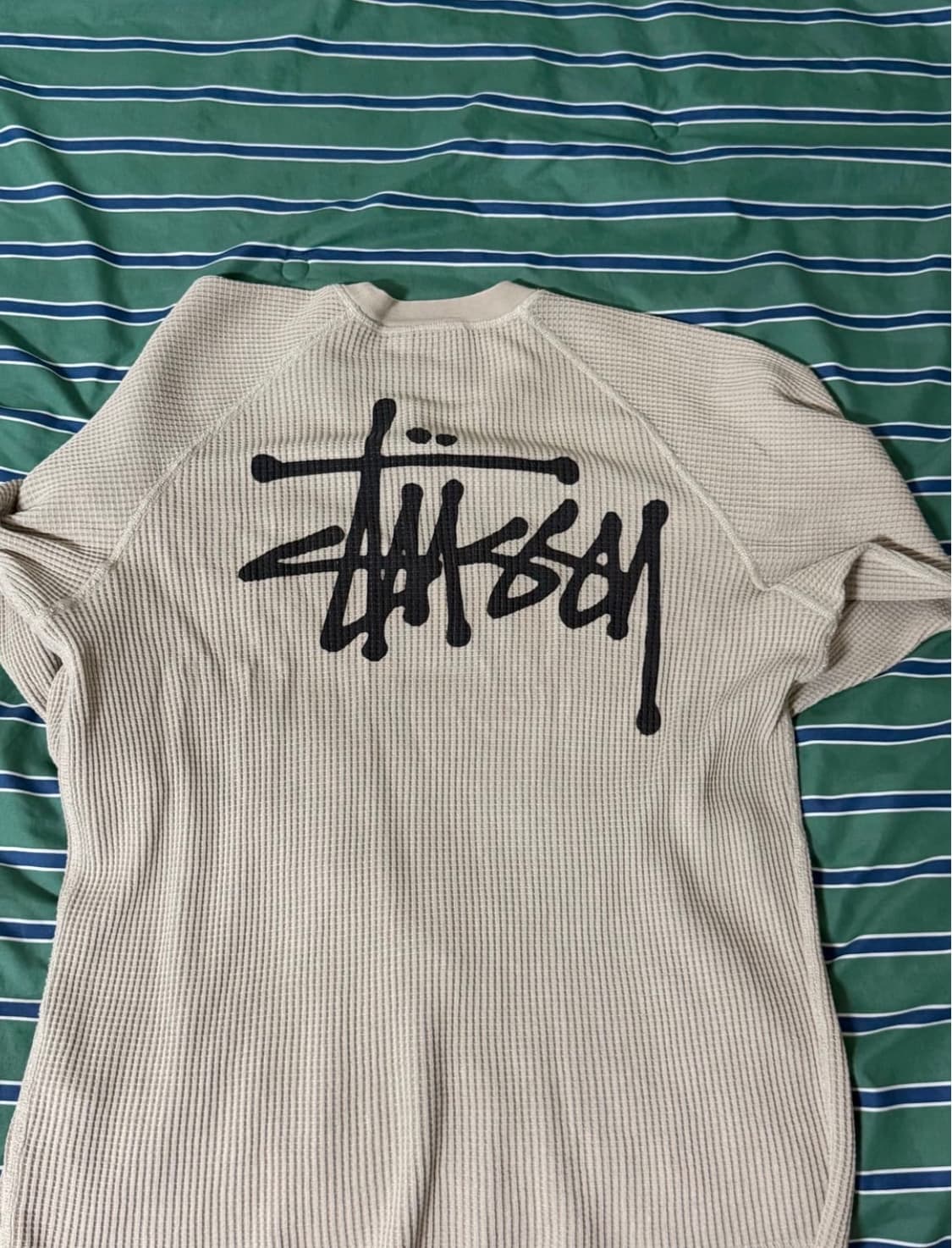 스투시 래글런 써멀 롱슬리브 크루 본 상품이미지2