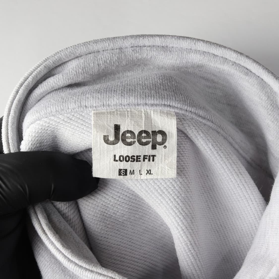 Jeep 루즈핏 하프집업 맨투맨 S 상품이미지5