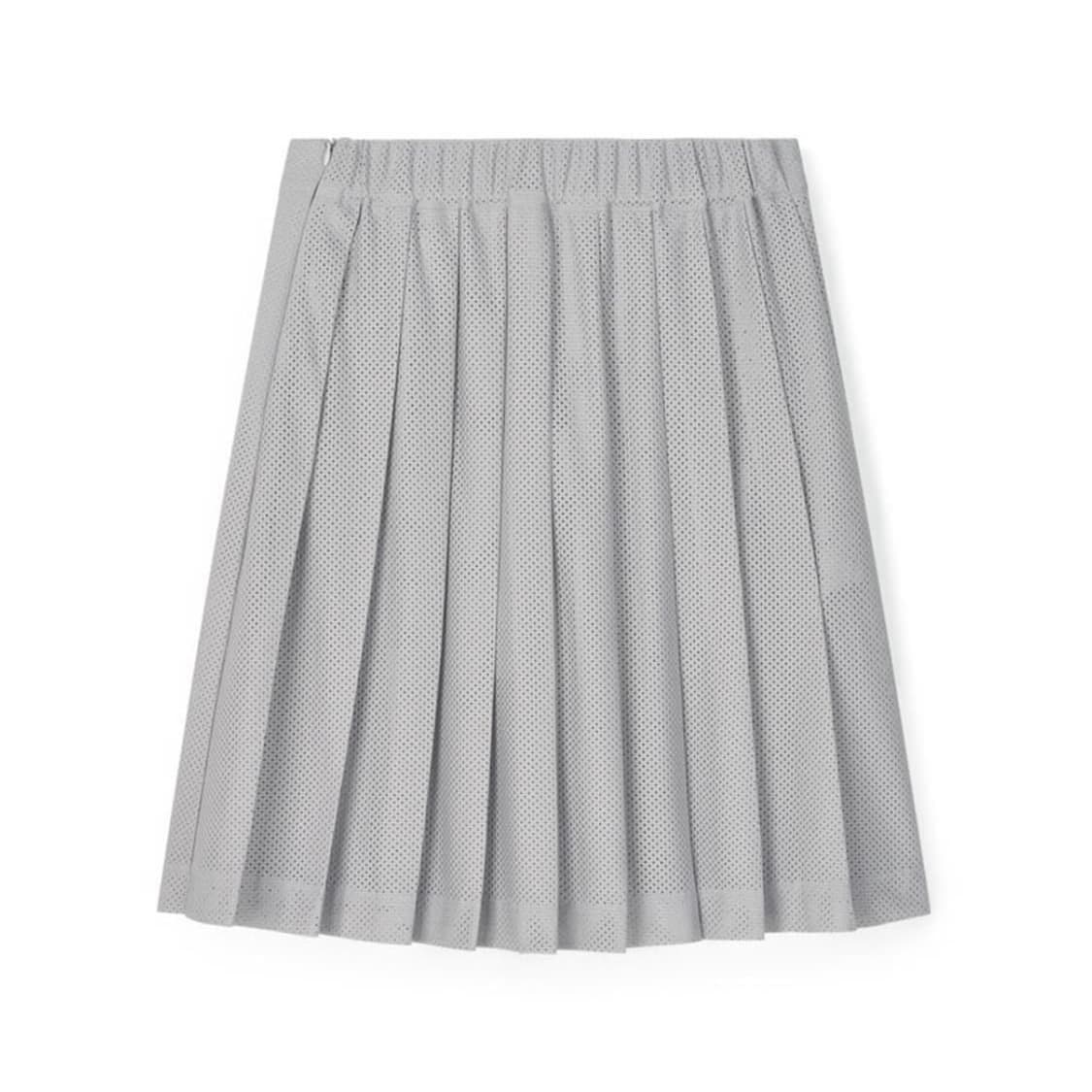 샵페어리 매쉬 포켓 플리츠 스커트팬츠 그레이 상품이미지2