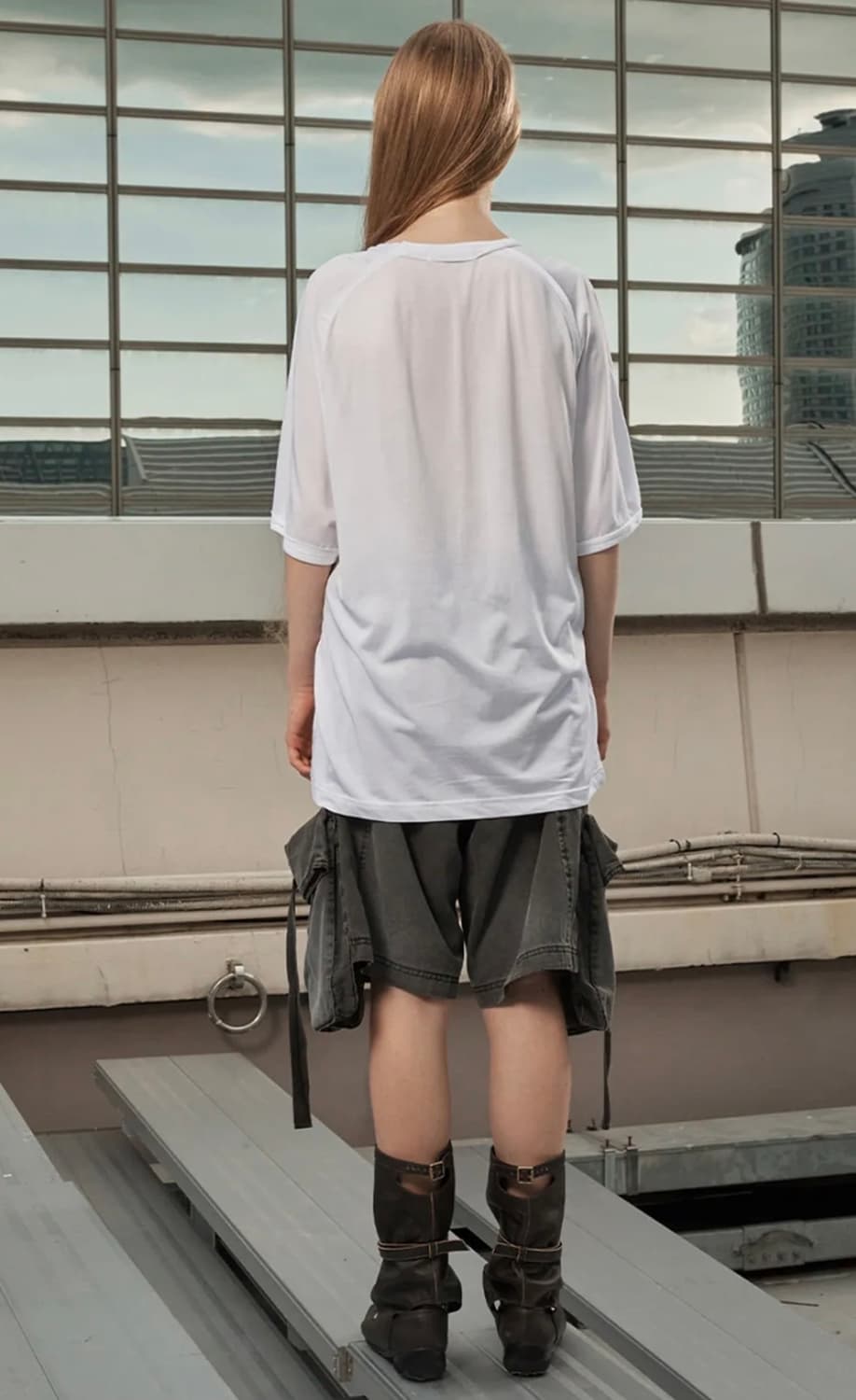 오픈와이와이 RIBBON YY T-SHIRT (WHITE) 상품이미지3