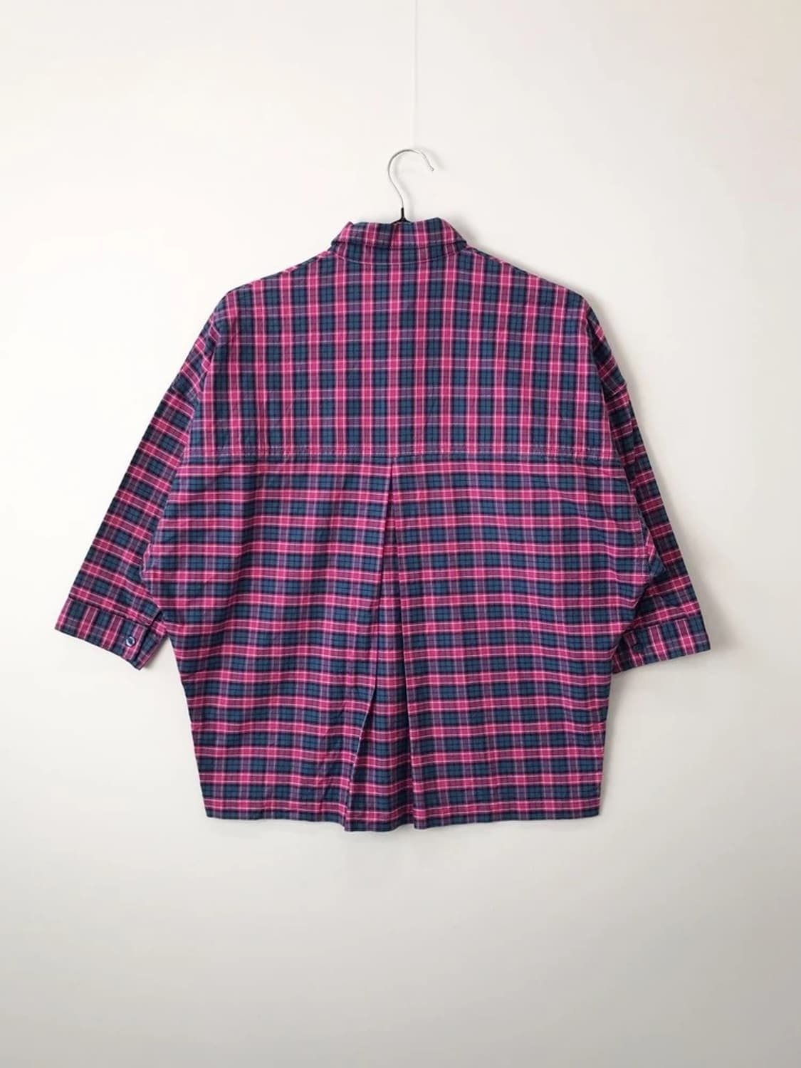 Adidas Neo Pink Check Shirt 상품이미지5