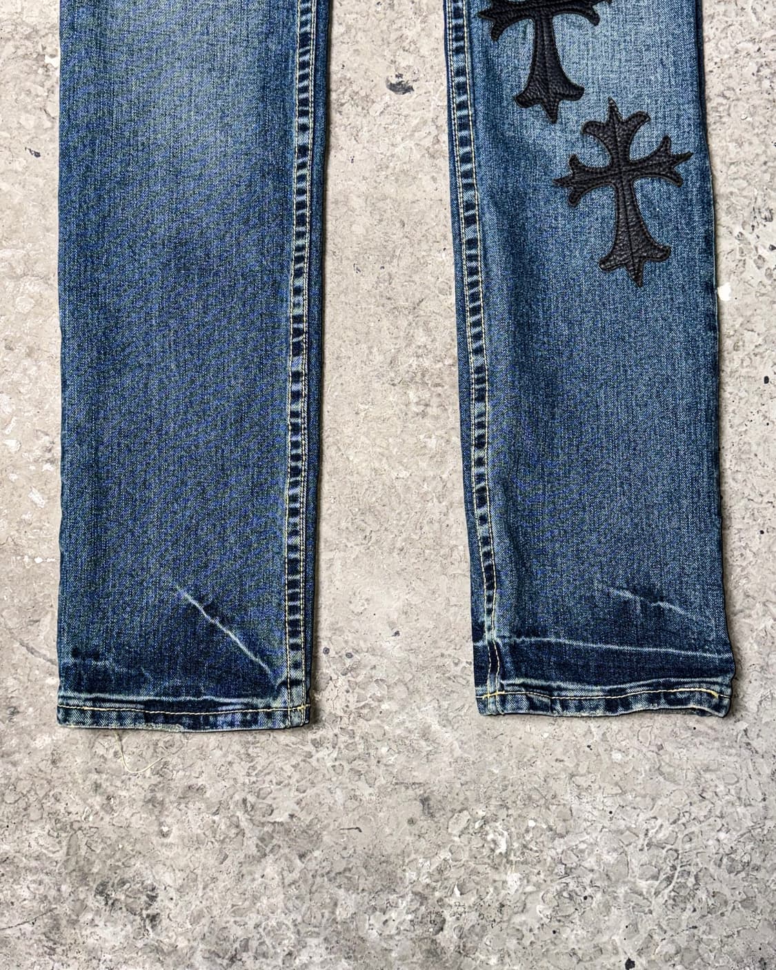 AGATE LABEL – Cross Patch Slim Denim PT 상품이미지6