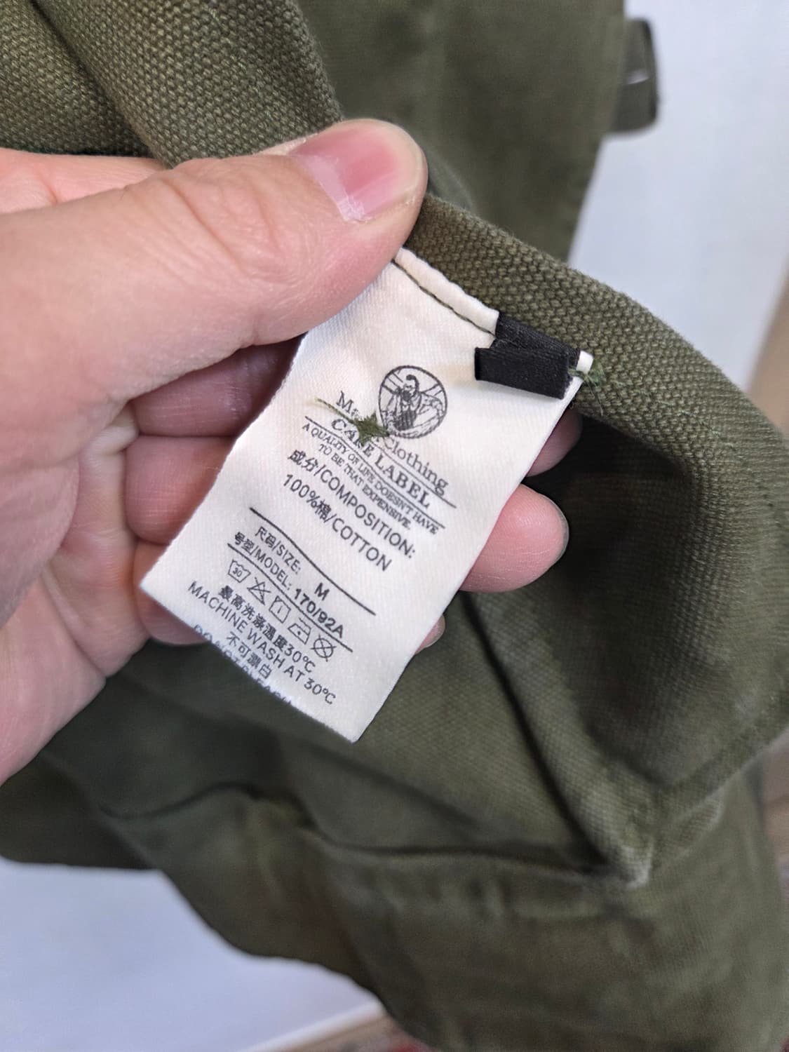 스웨덴군 복각 모터사이클 코튼 자켓 m L 상품이미지4