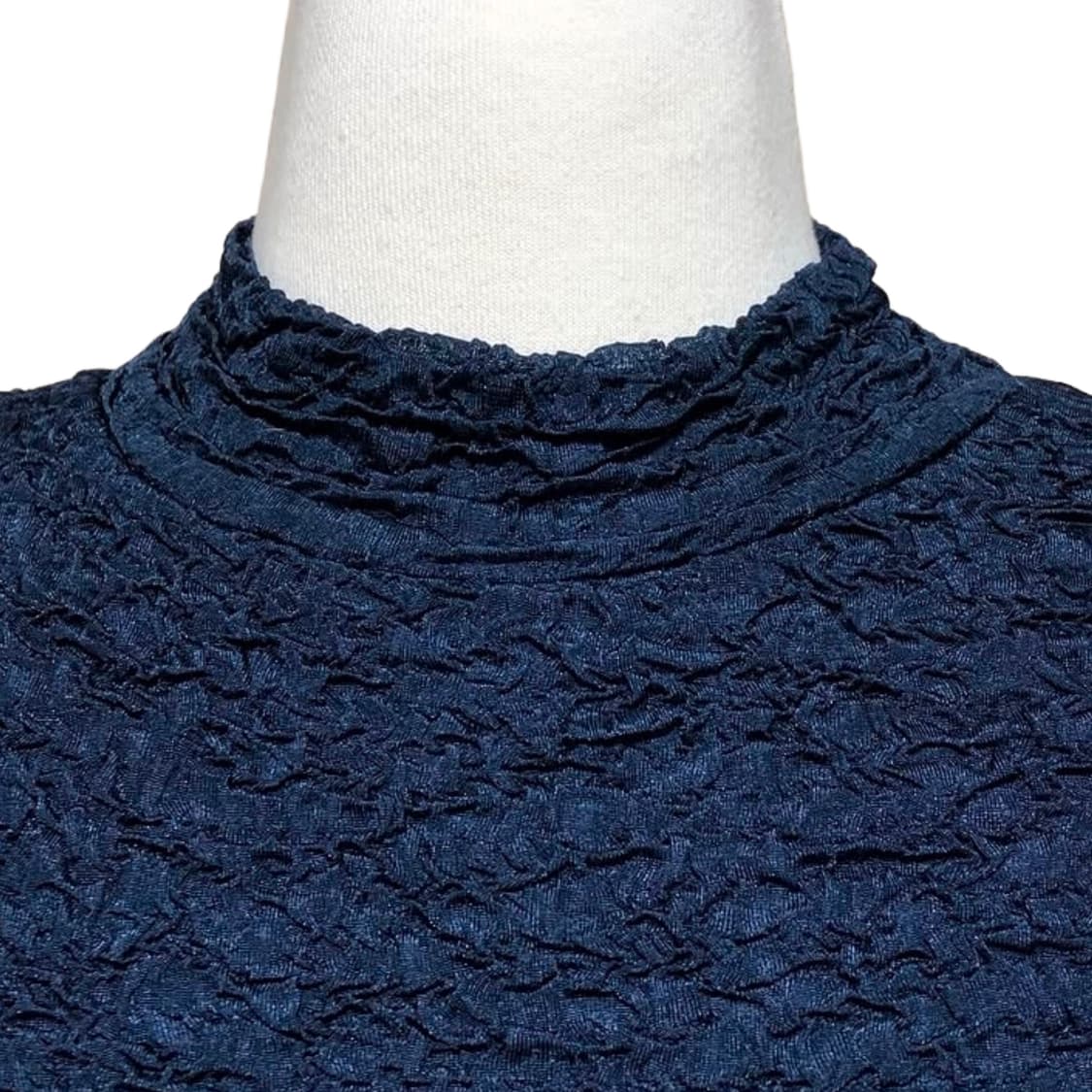 La Foret Blue Wrinkle top 상품이미지3
