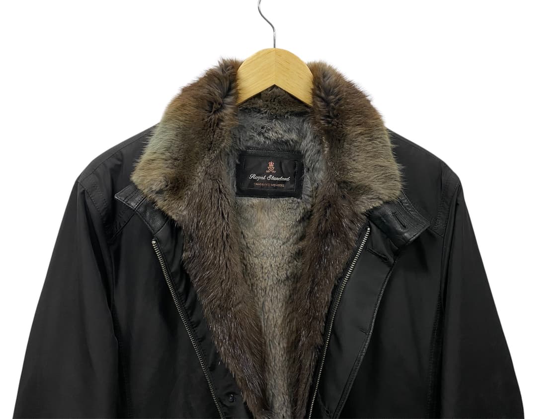 로얄 스탠다드 Royal  천연모피털 점퍼 L  상품이미지5