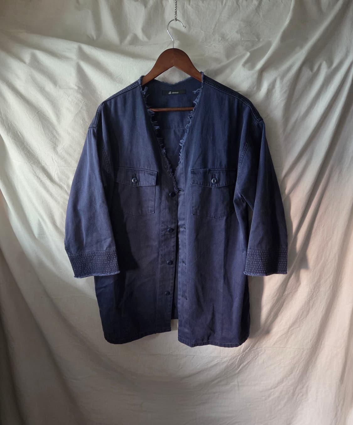 johnbull 컷오프 카라리스 코튼 자켓 95~100 상품이미지1