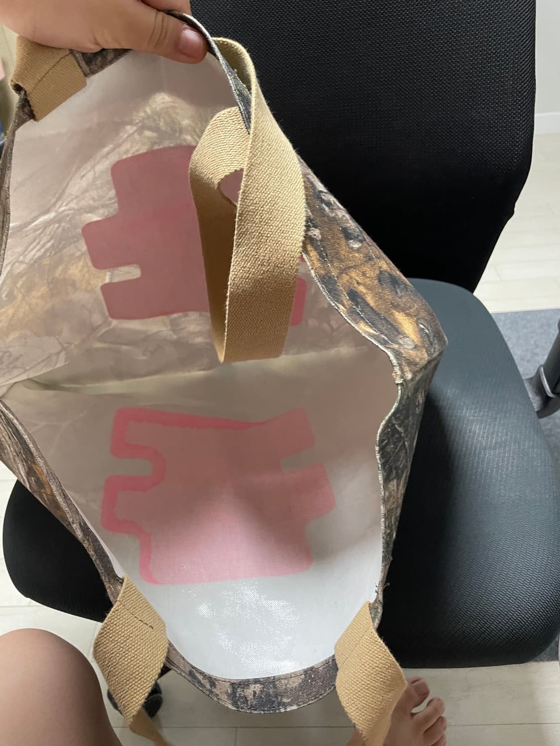 더 블랙아이패치 토트,숄더백 가방 상품이미지2