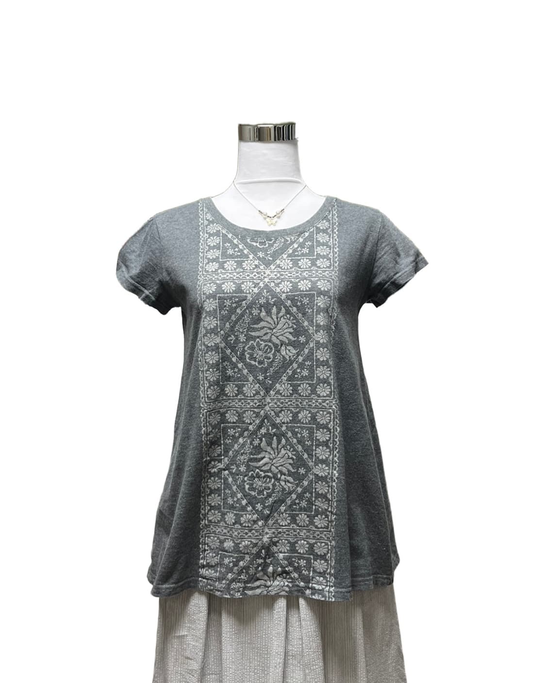 Silver glitter pattern top 상품이미지4