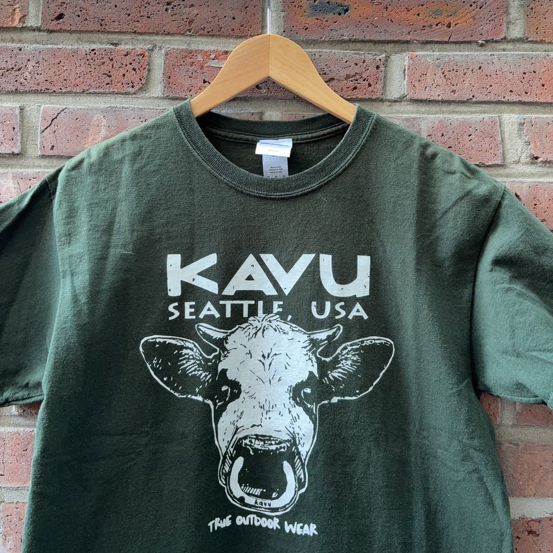 카부 KAVU 시애틀 소 그래픽 티셔츠  상품이미지4