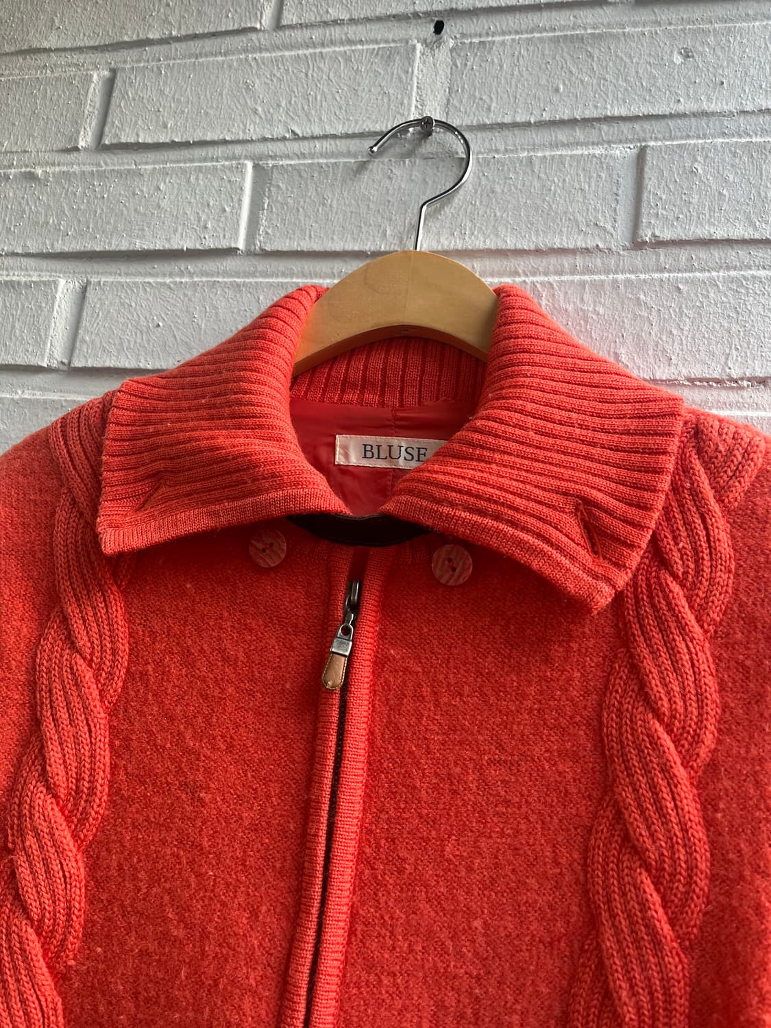 BLUSE knit zip up 상품이미지2