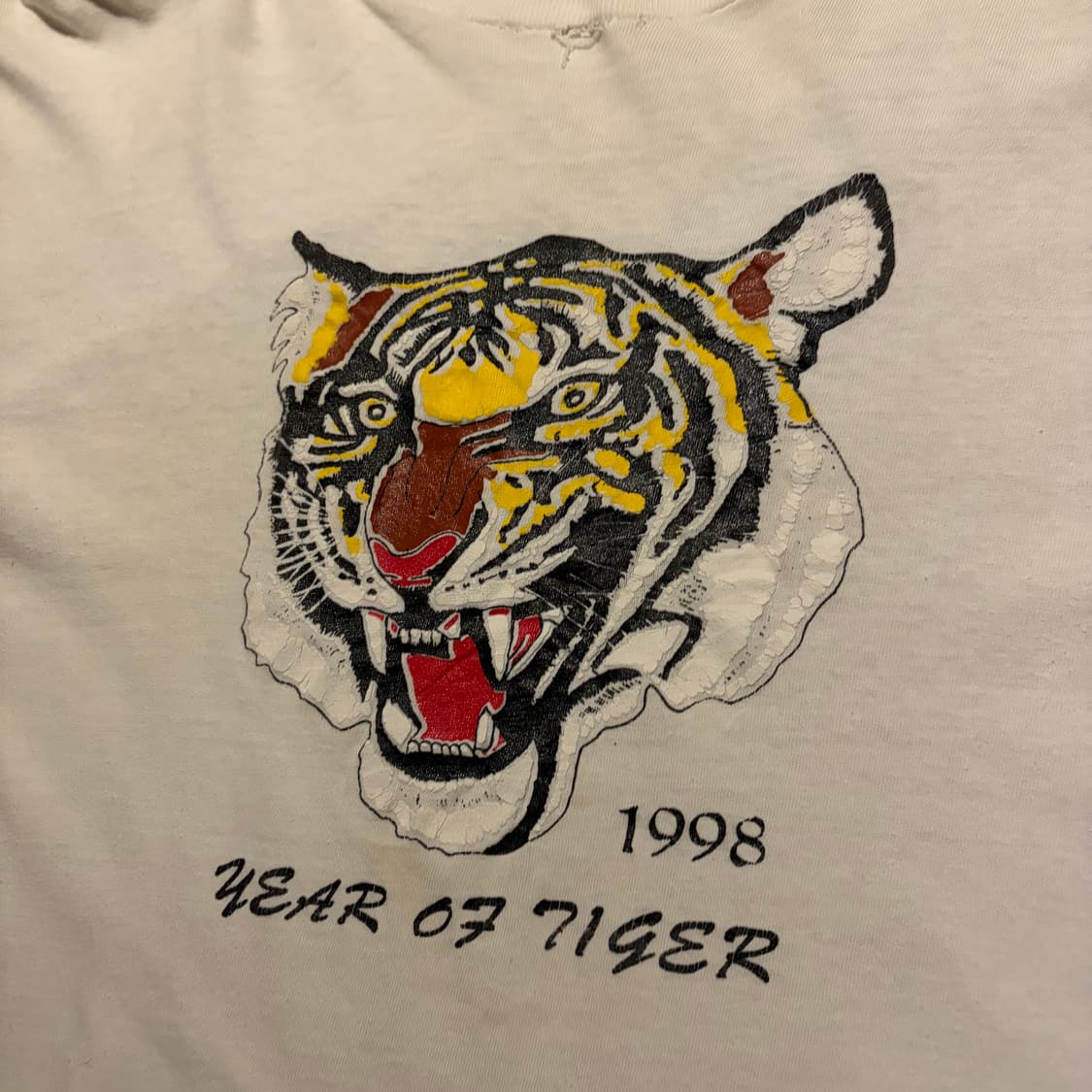 90s "Year of the tiger" 싱글스티치 티셔츠 상품이미지3