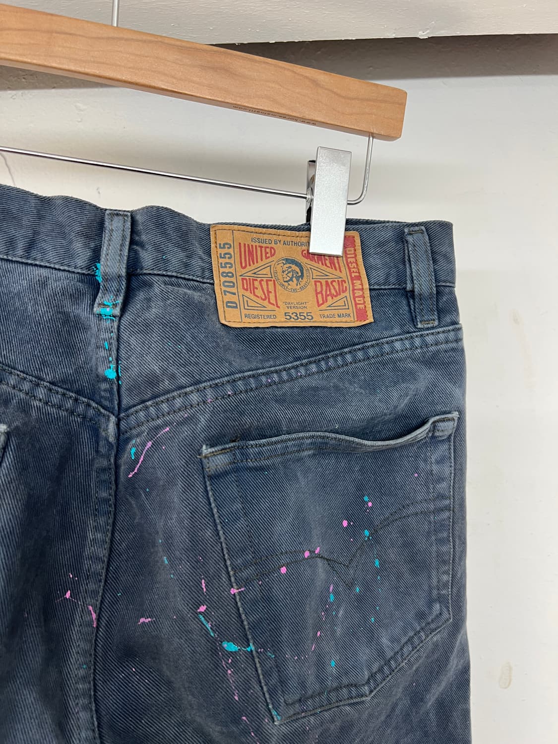 디젤 페인트 데님팬츠  상품이미지6