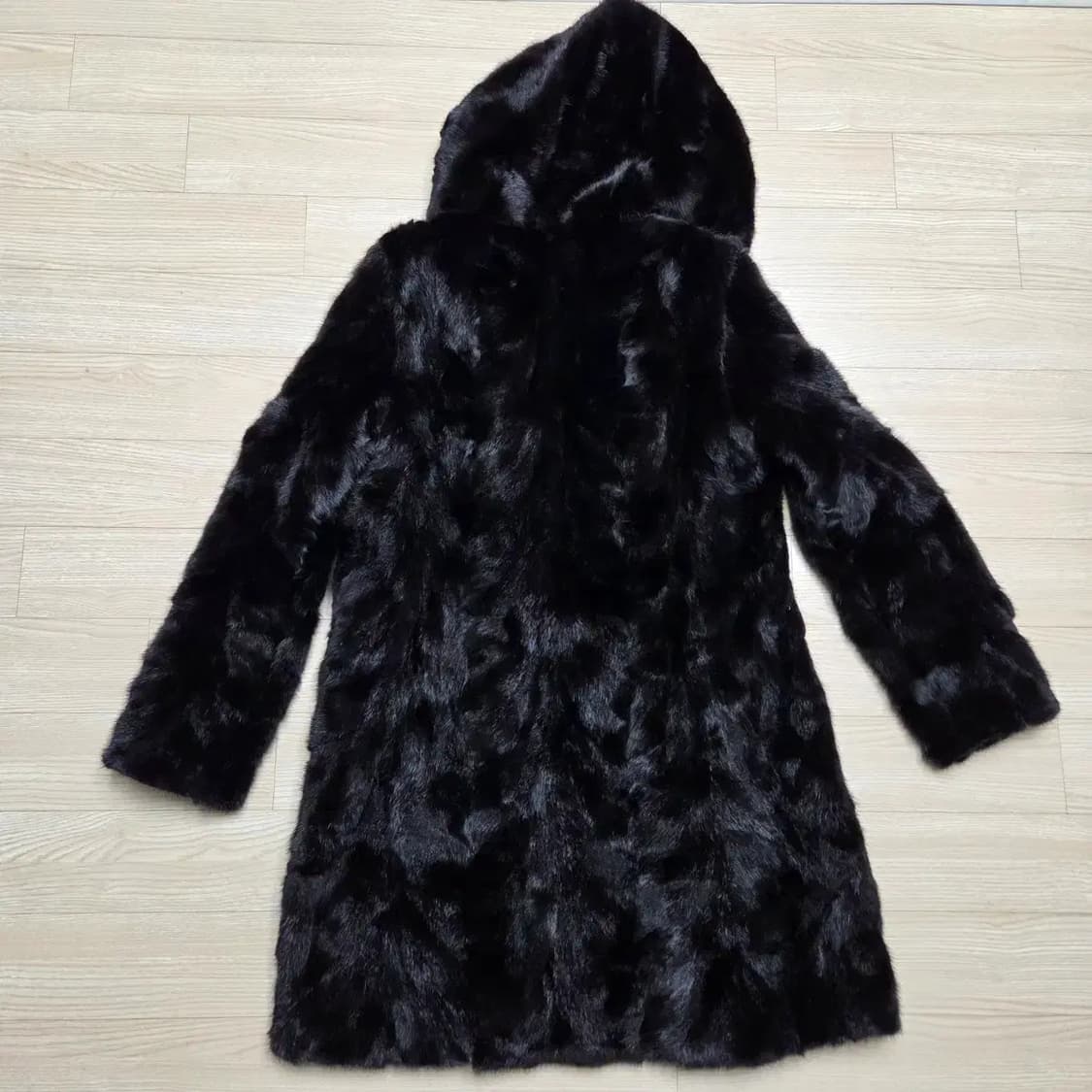 원우모피 밍크후드코트 상품이미지8