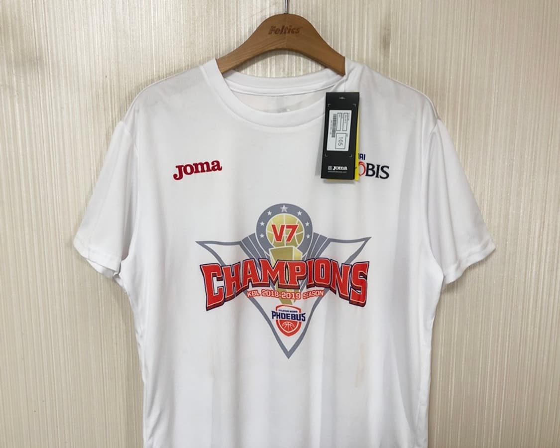 KBL 조마 현대모비스 피버스 18-19시즌 우승티셔츠 105 상품이미지2