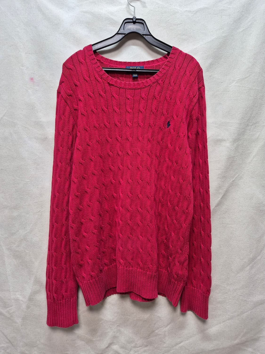 폴로 꽈배기 니트  상품이미지1