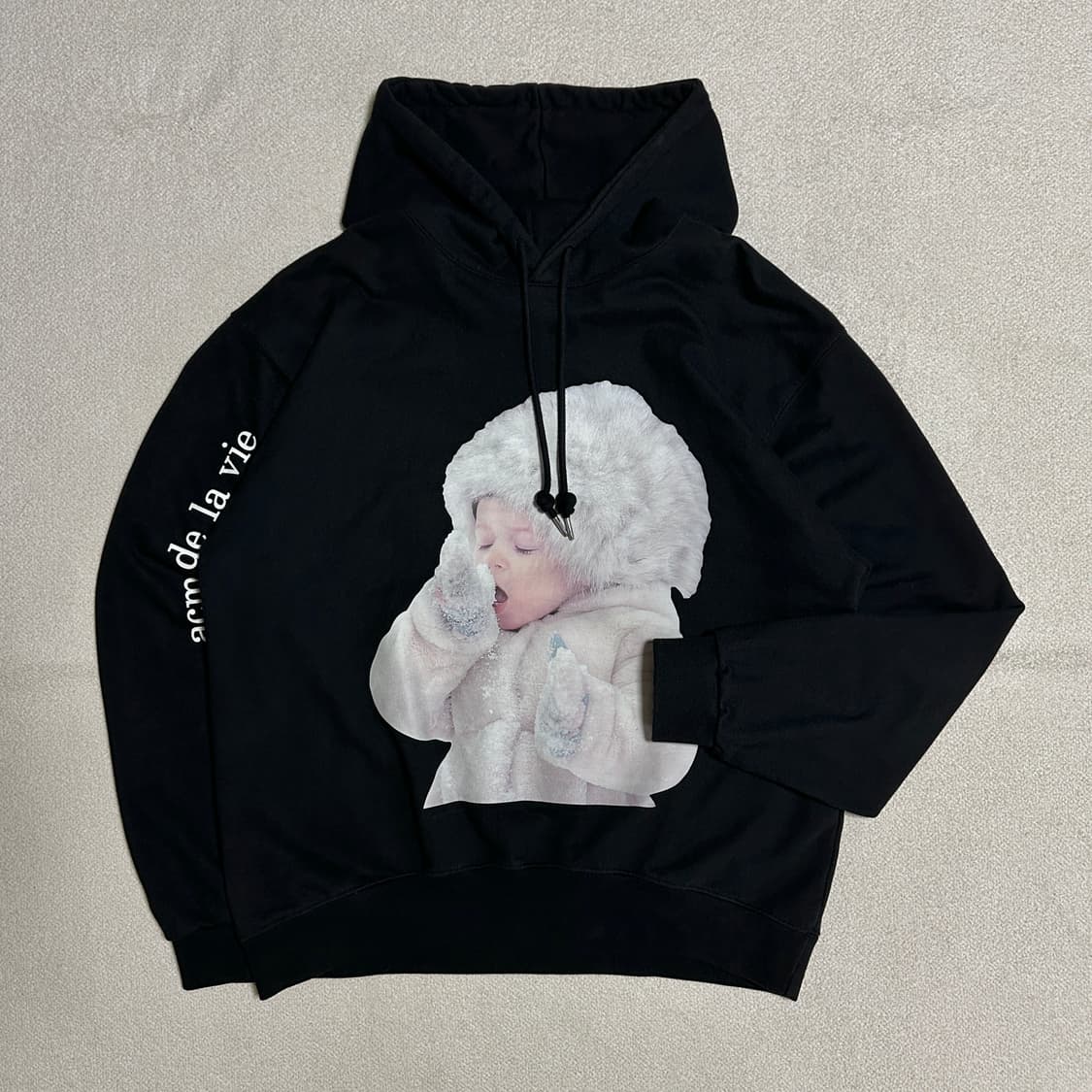 아크메드라비 베이비 페이스 후디 스노우 상품이미지1