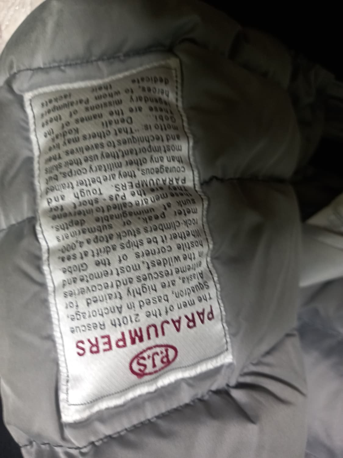 파라점퍼스 고비 가죽패딩 95 상품이미지5