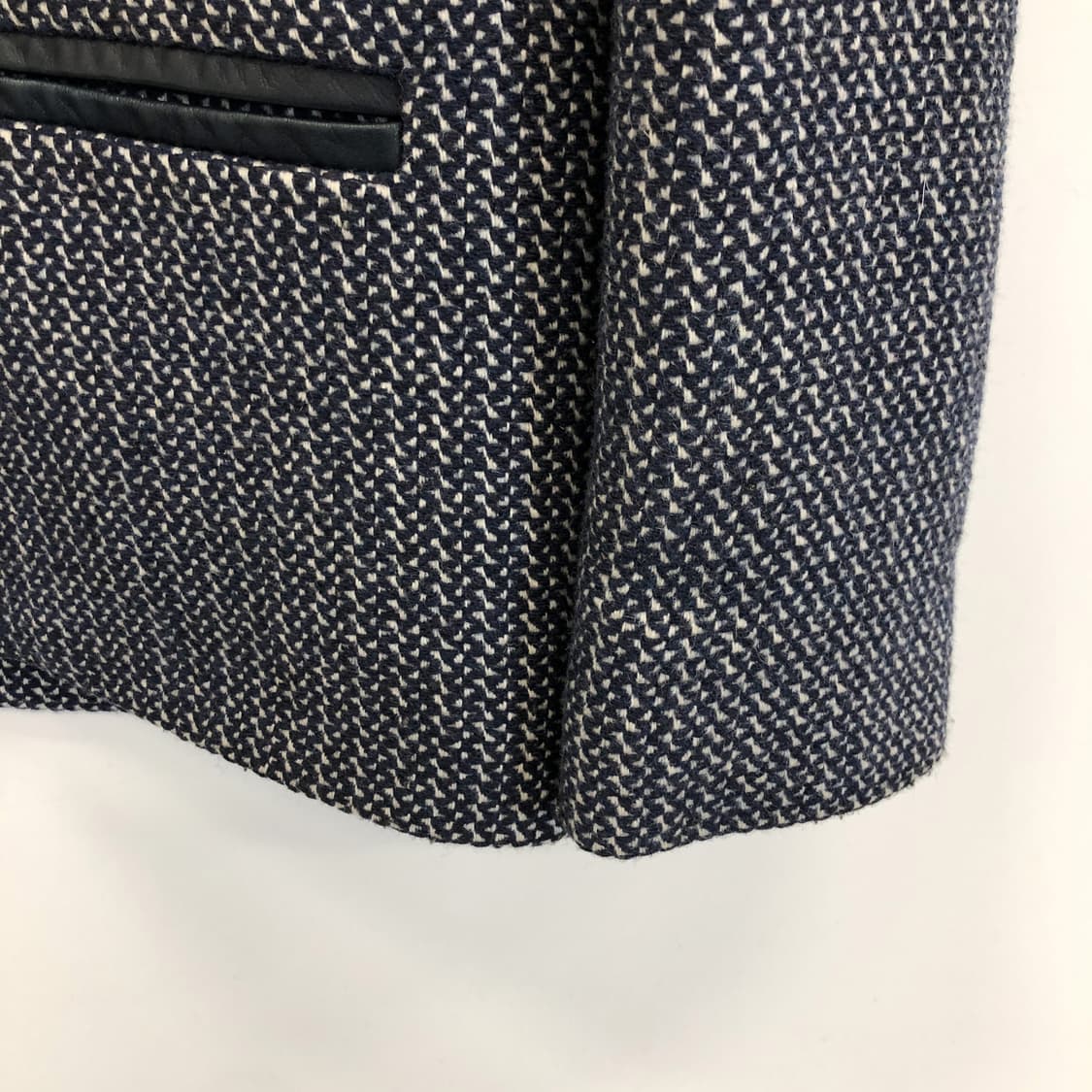 maje 마쥬 (국내판) 양가죽배색 트위드 울자켓 79-86-160 상품이미지2