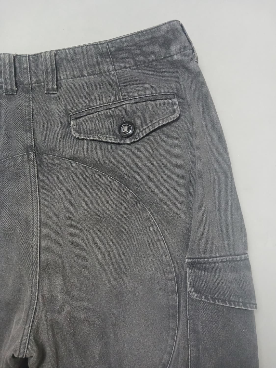 [L] 아웃스탠딩 블랙 밀리터리 카고 팬츠 상품이미지9